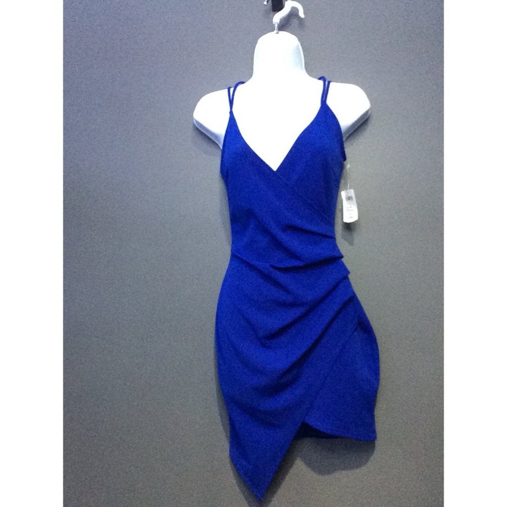 Windsor Mini Royal Blue Mini Dress